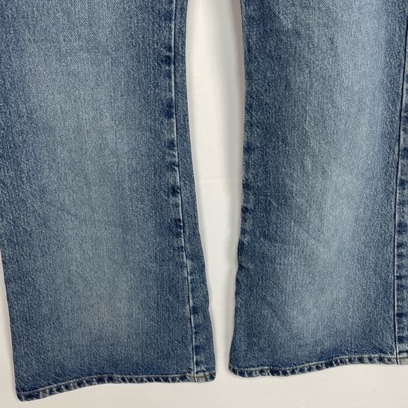 Express extreme flare 100% cotton denim jeans women’s size 11/12S Express - Picture 8 of 13